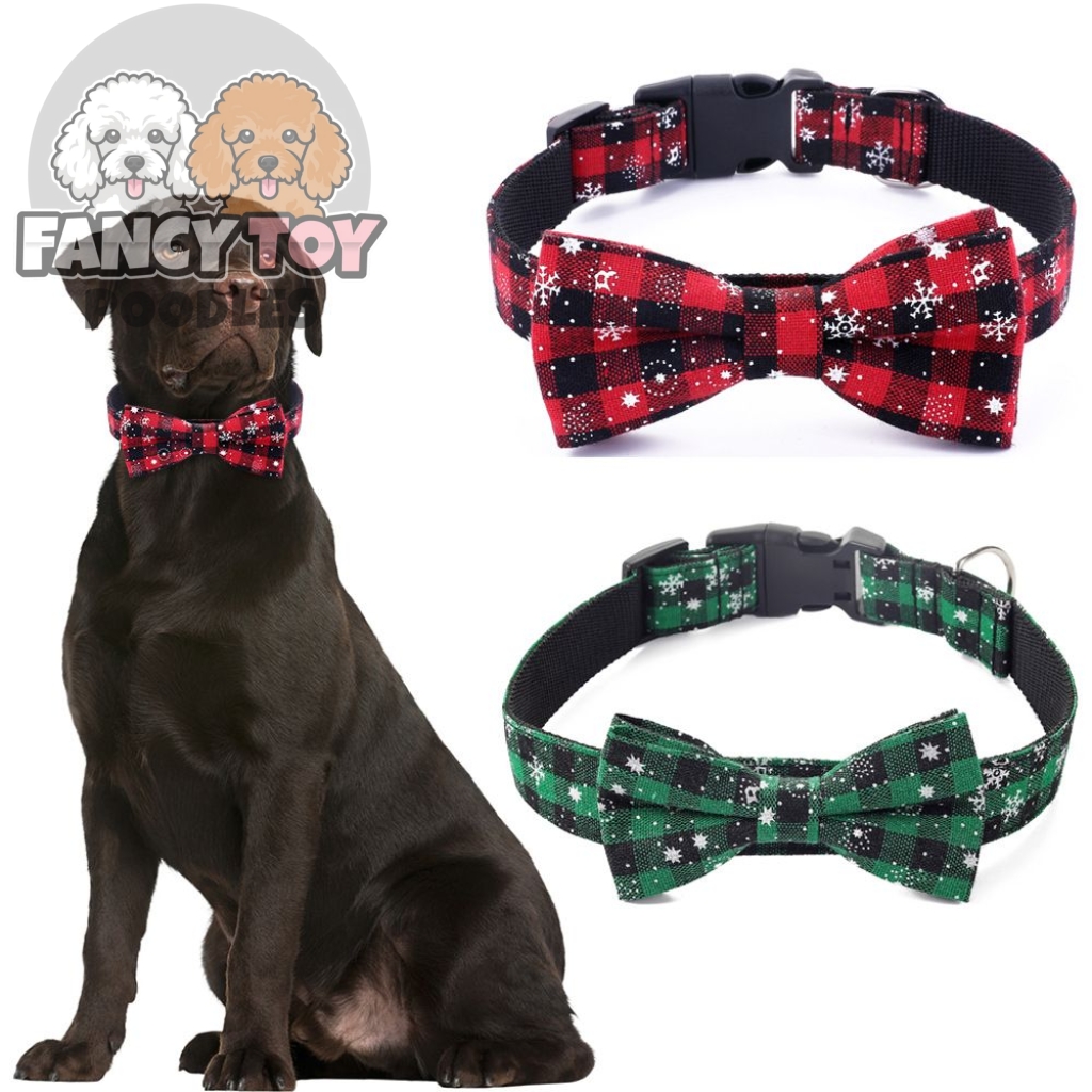 Christmas Snowflake Dog Collar Christmas Snowflake Dog Collar