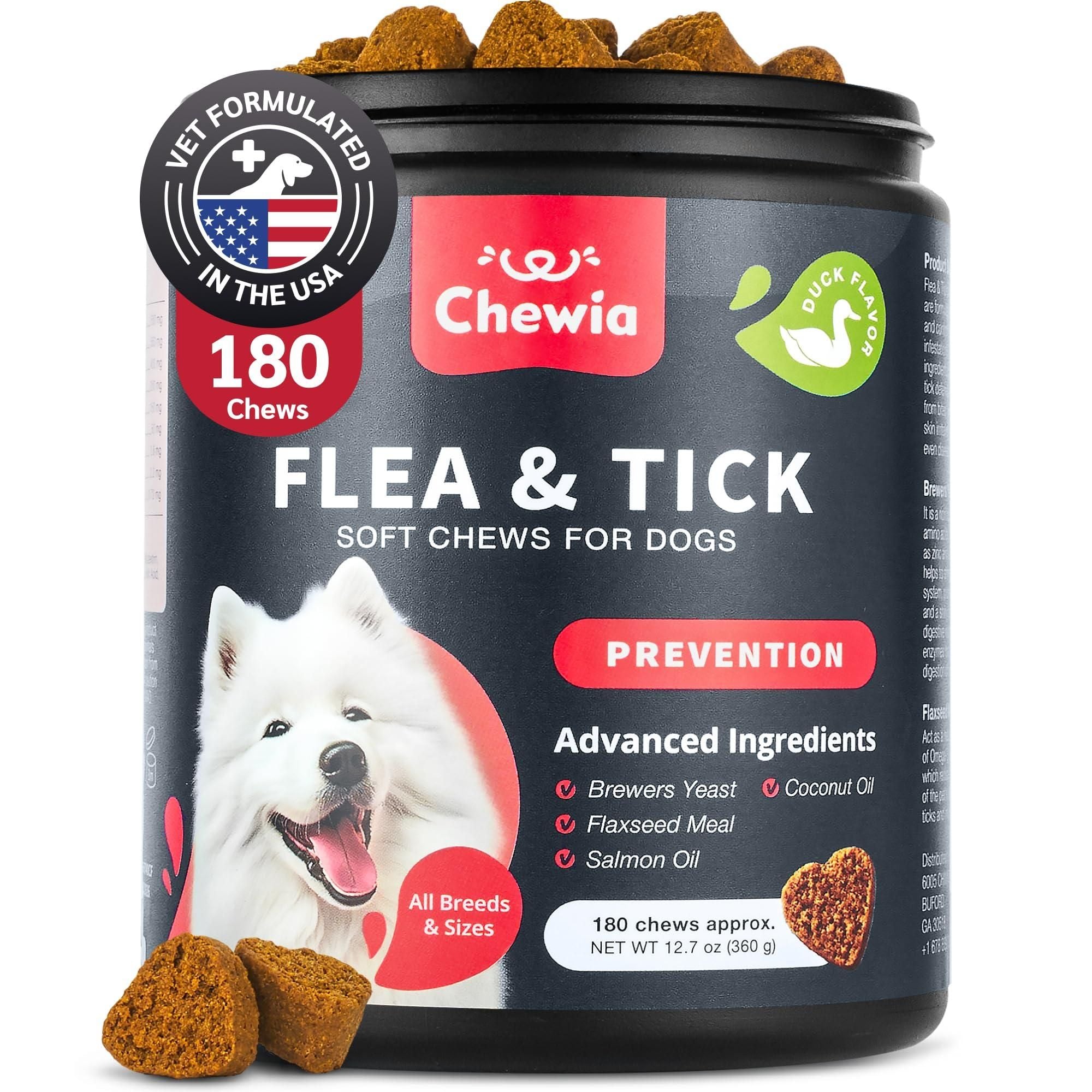 Tasty chewable flea & tick prevention