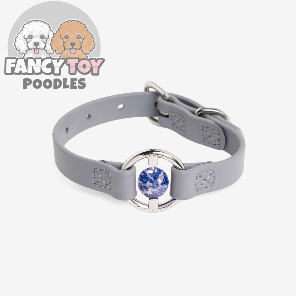 Luxury Dog Collar Embedded with Healing Crystal